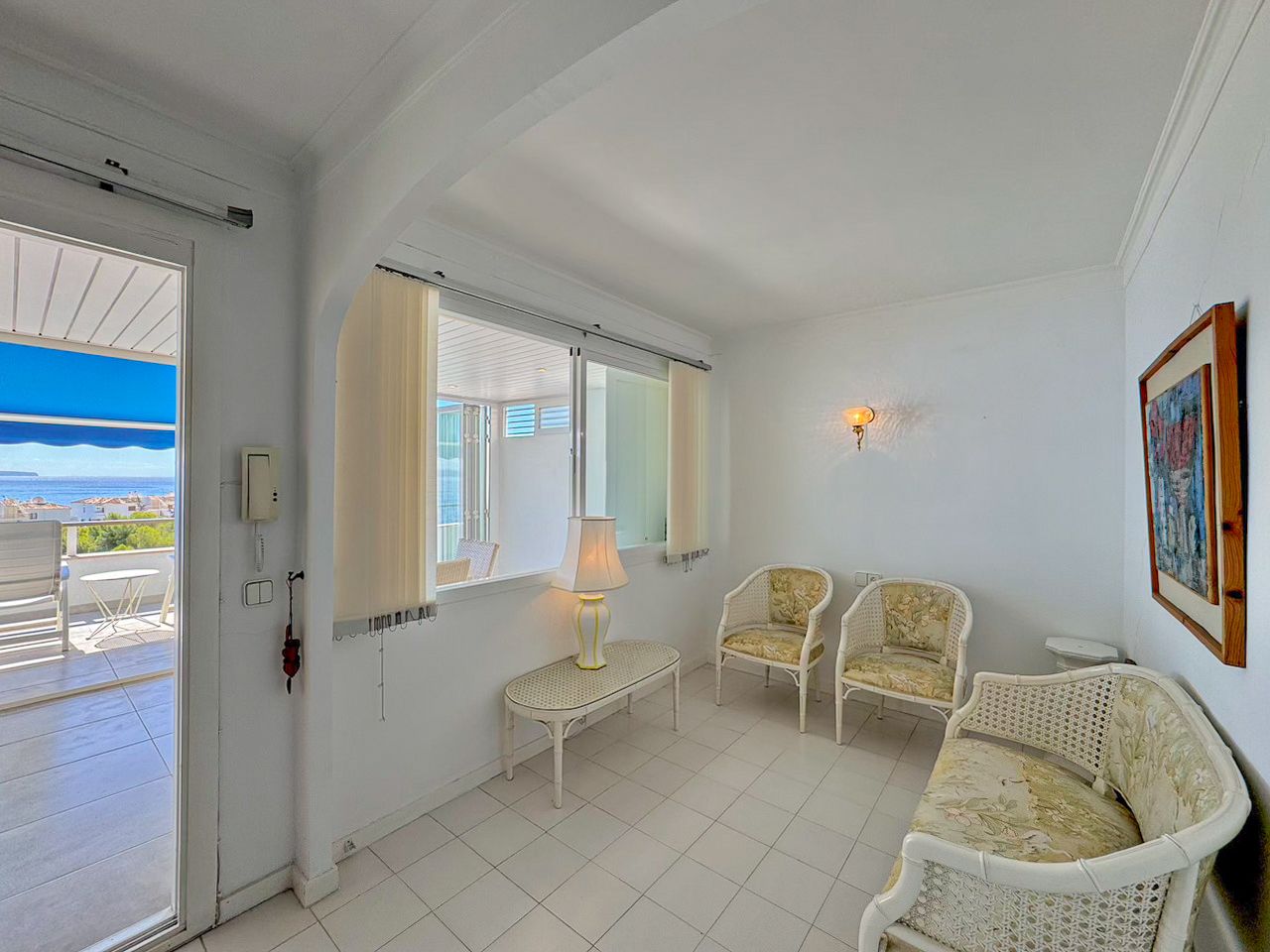 Apartamento en primera línea con vistas espectaculares al mar en Illetes