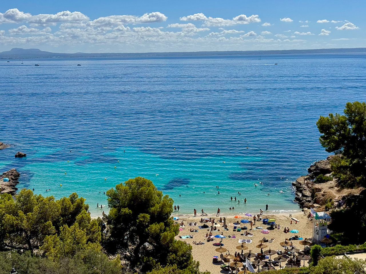 Apartamento en primera línea con vistas espectaculares al mar en Illetes
