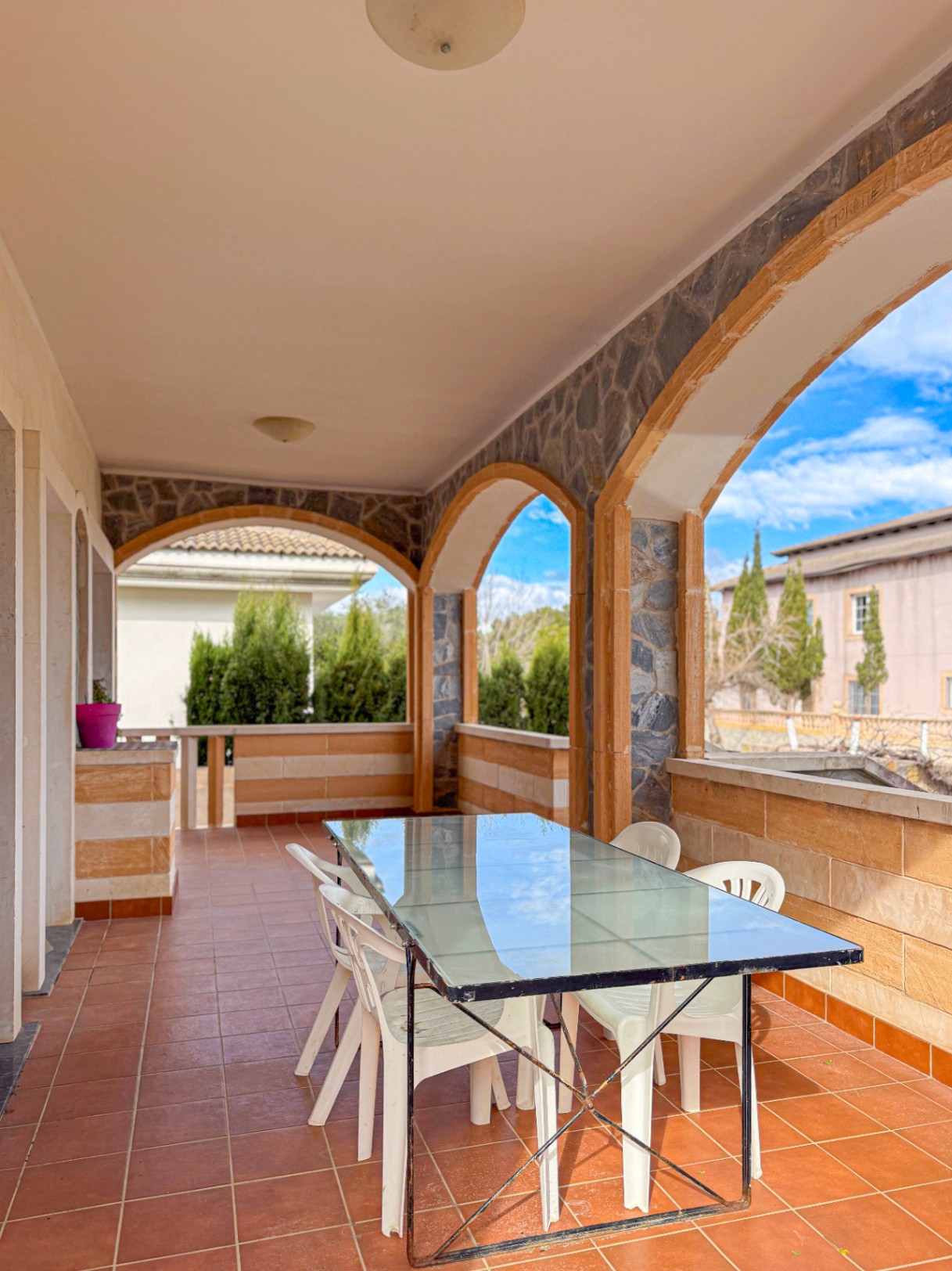 Chalet con parking a 200 metros del mar, con espacio para Invitados