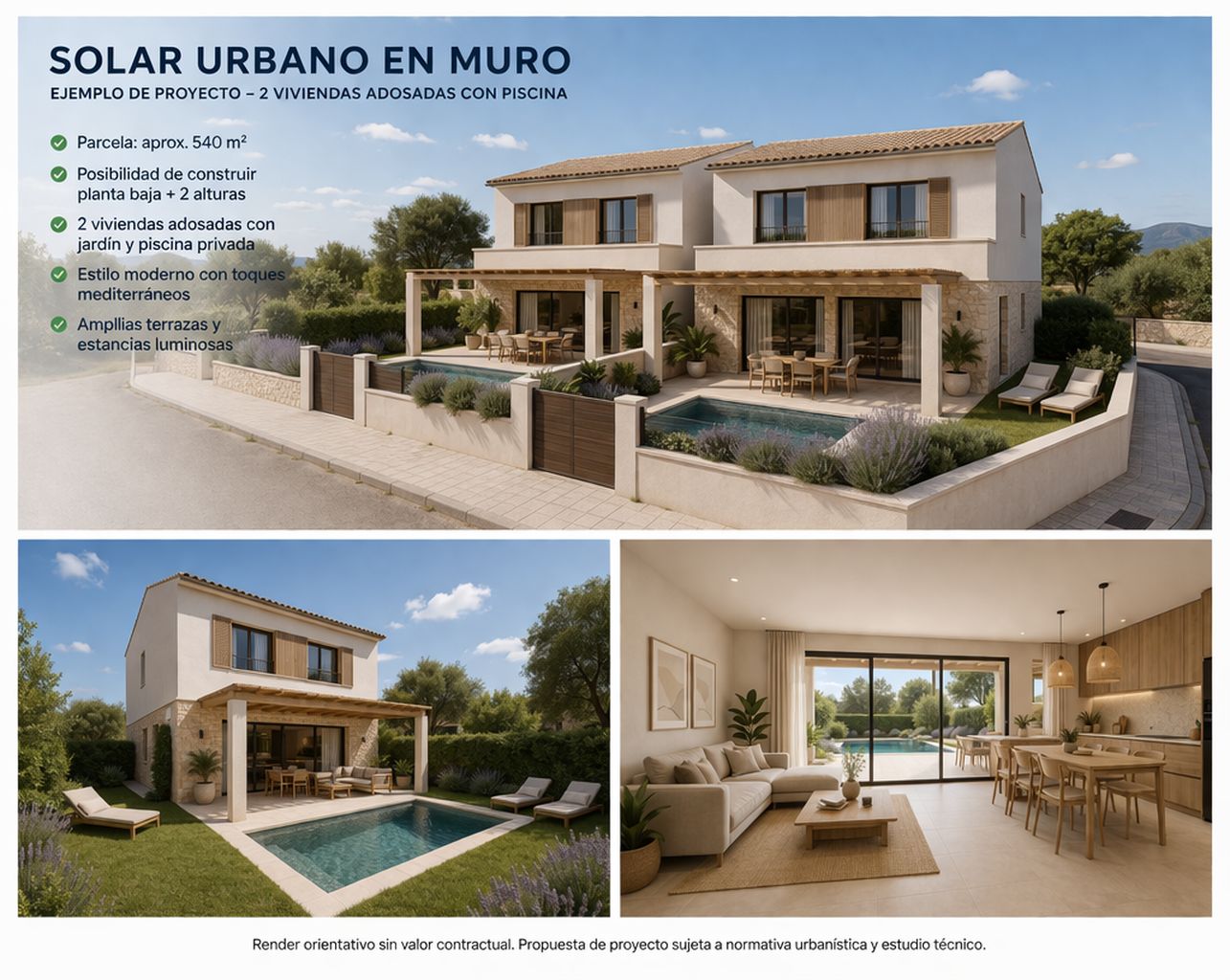  inversión .Solar urbano para construir varias viviendas 