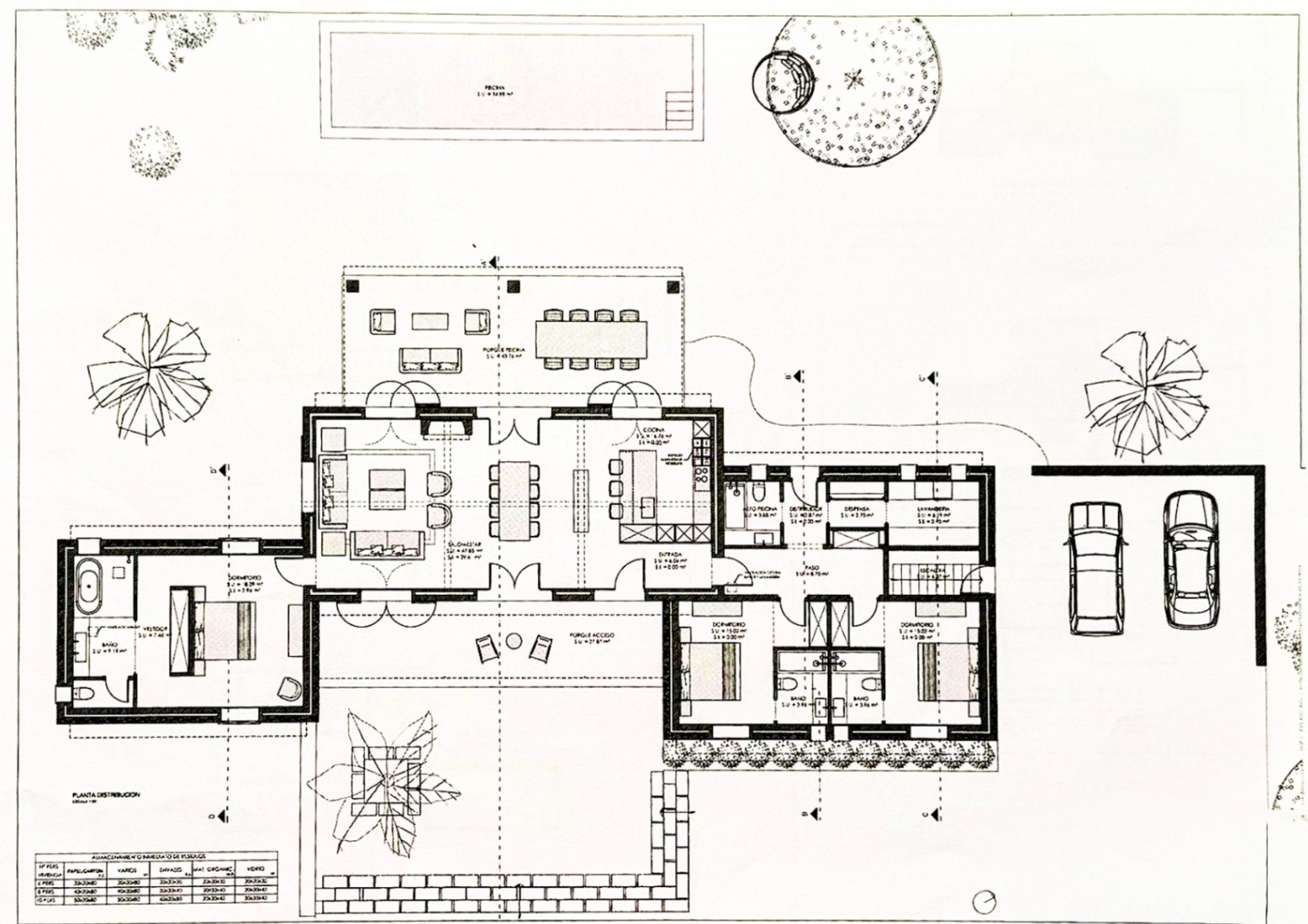 Rustic estate in an idyllic setting with a basic project.