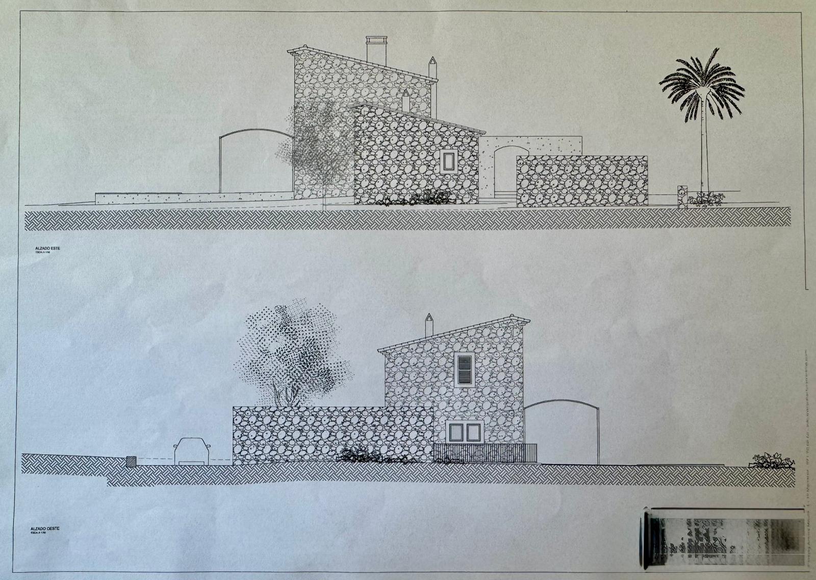 Rustikale Finca in idyllischer Umgebung mit genehmigtem Ausführungsprojekt, bereit, Ihr natürliches Refugium zu bauen.