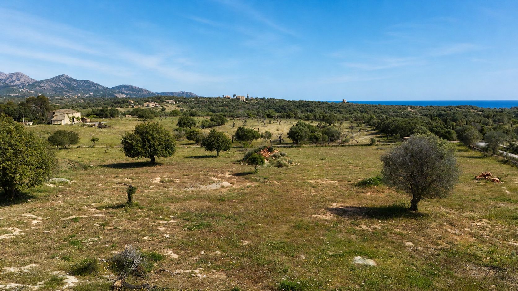 Finca de ensueño única con vistas al mar y proyecto aprobado – comience hoy mismo!