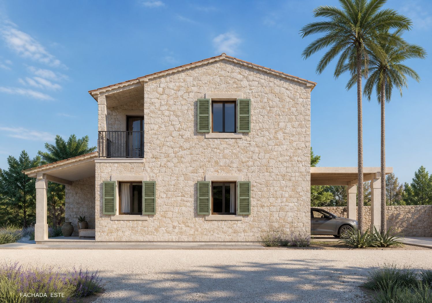 Finca de ensueño única con vistas al mar y proyecto aprobado – comience hoy mismo!