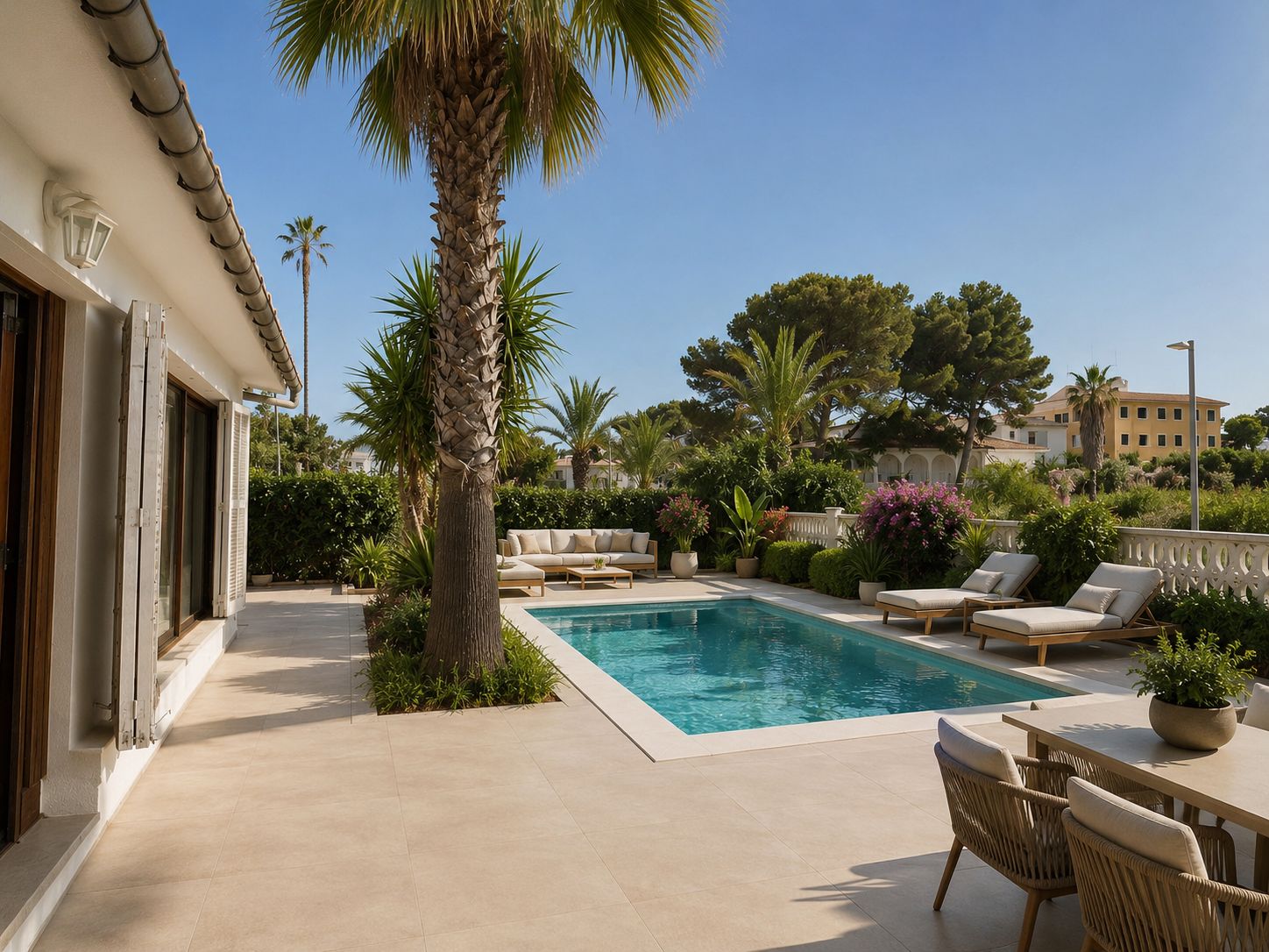 Vivienda mediterránea de ensueño a poca distancia de la playa con garaje doble y gran jardín, Son Bauló - Can Picafort.
