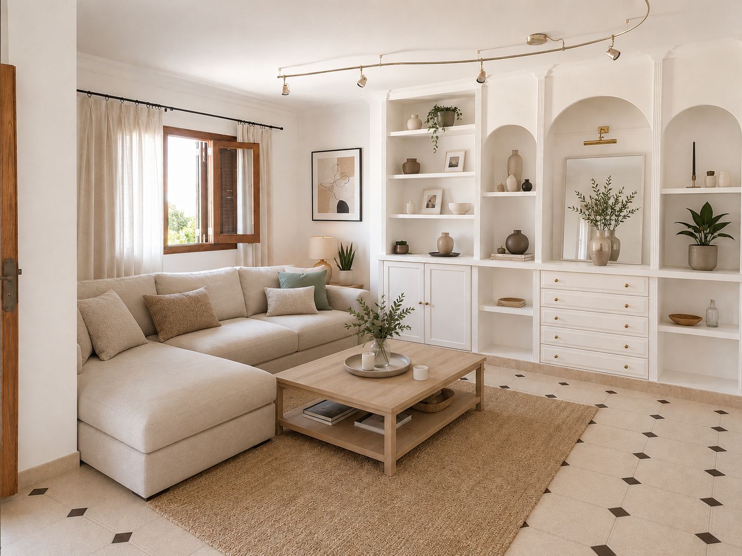Piso de 3 habitaciones con parking y trastero , a 10 minutos del mar