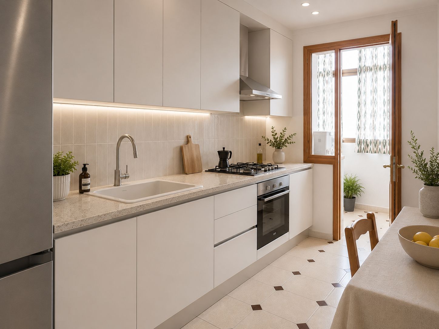 Piso de 3 habitaciones con parking y trastero , a 10 minutos del mar