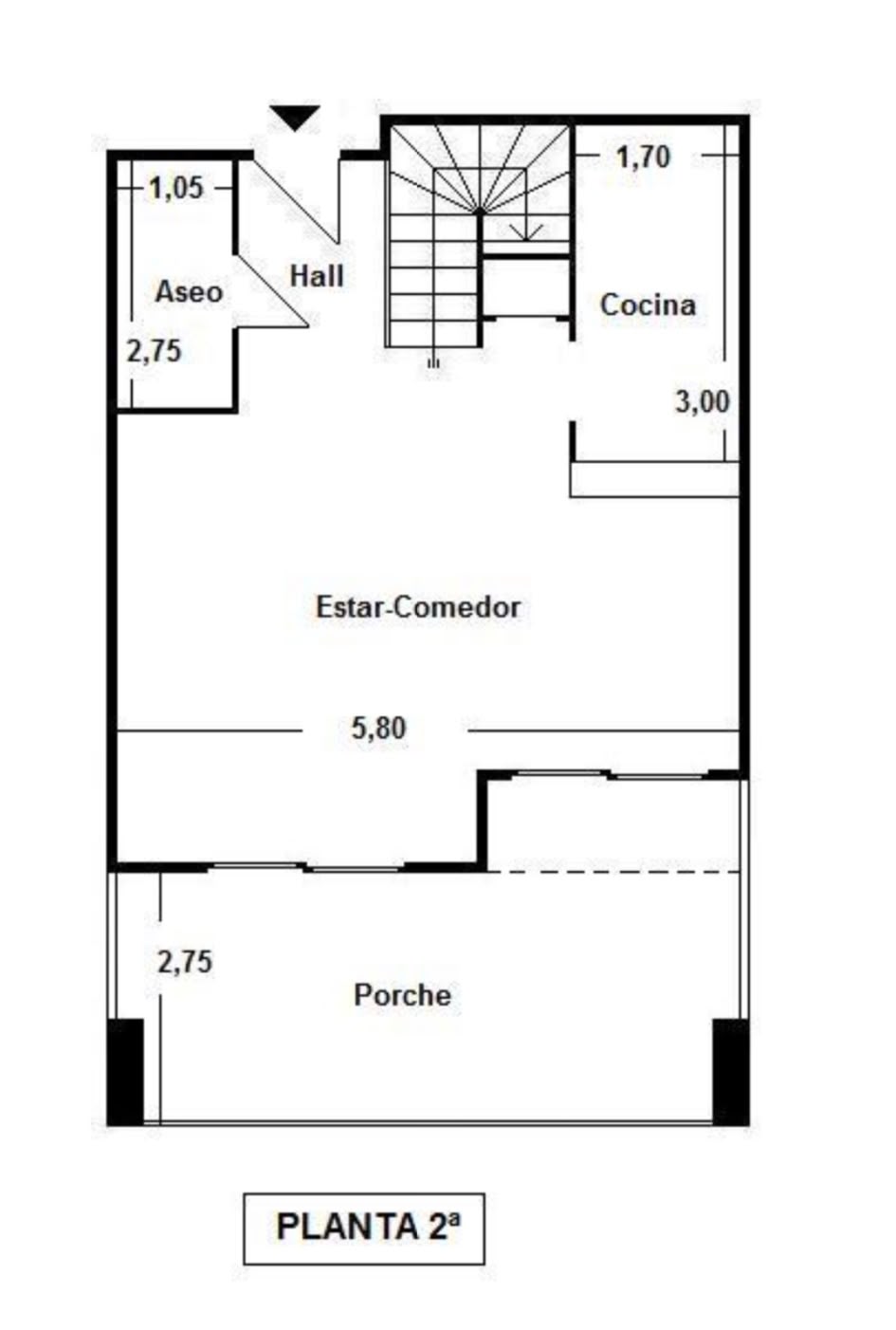 Piso-duplex con vistas y parking comunitario, a 5 minutos del mar.