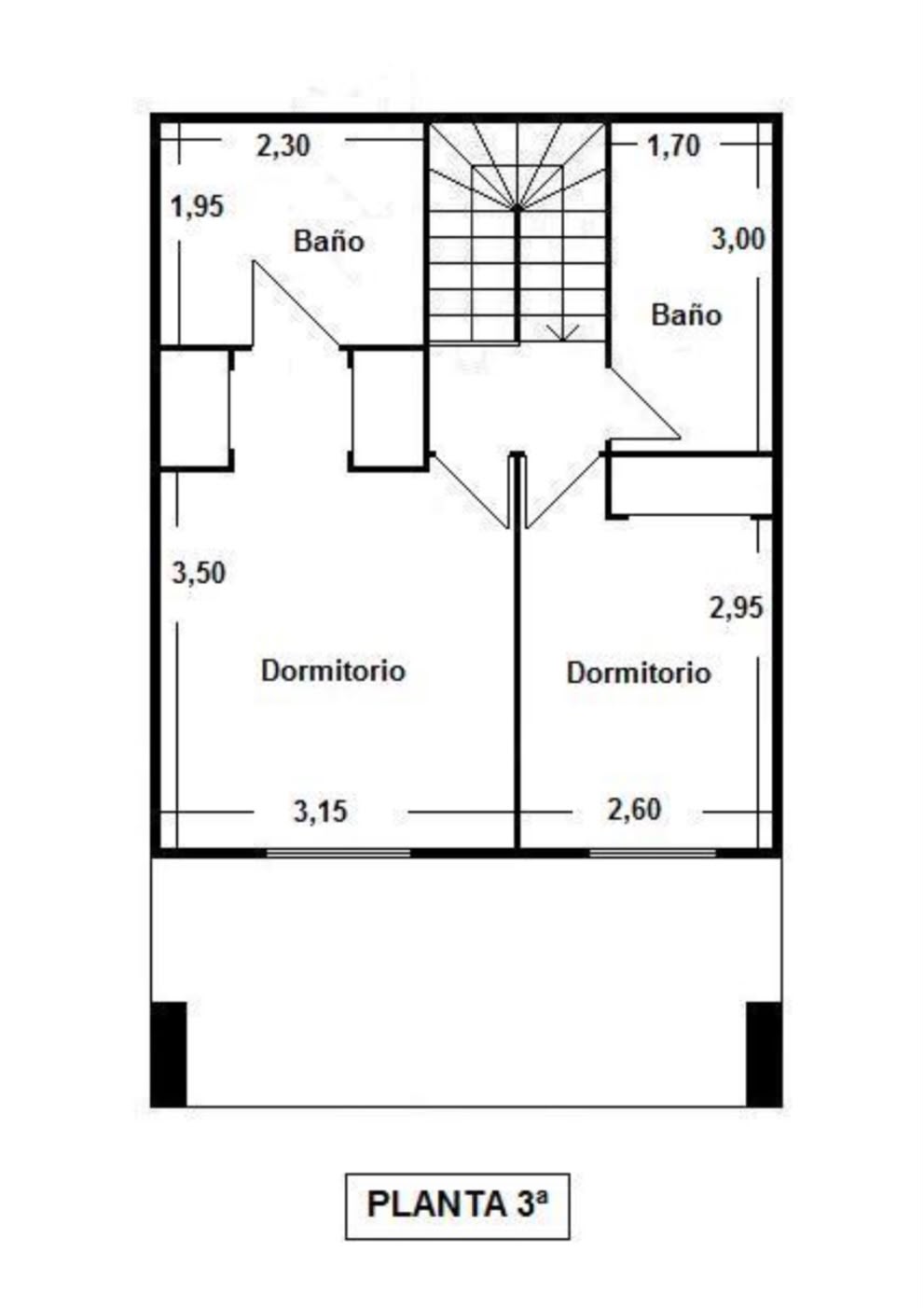 Piso-duplex con vistas y parking comunitario, a 5 minutos del mar.