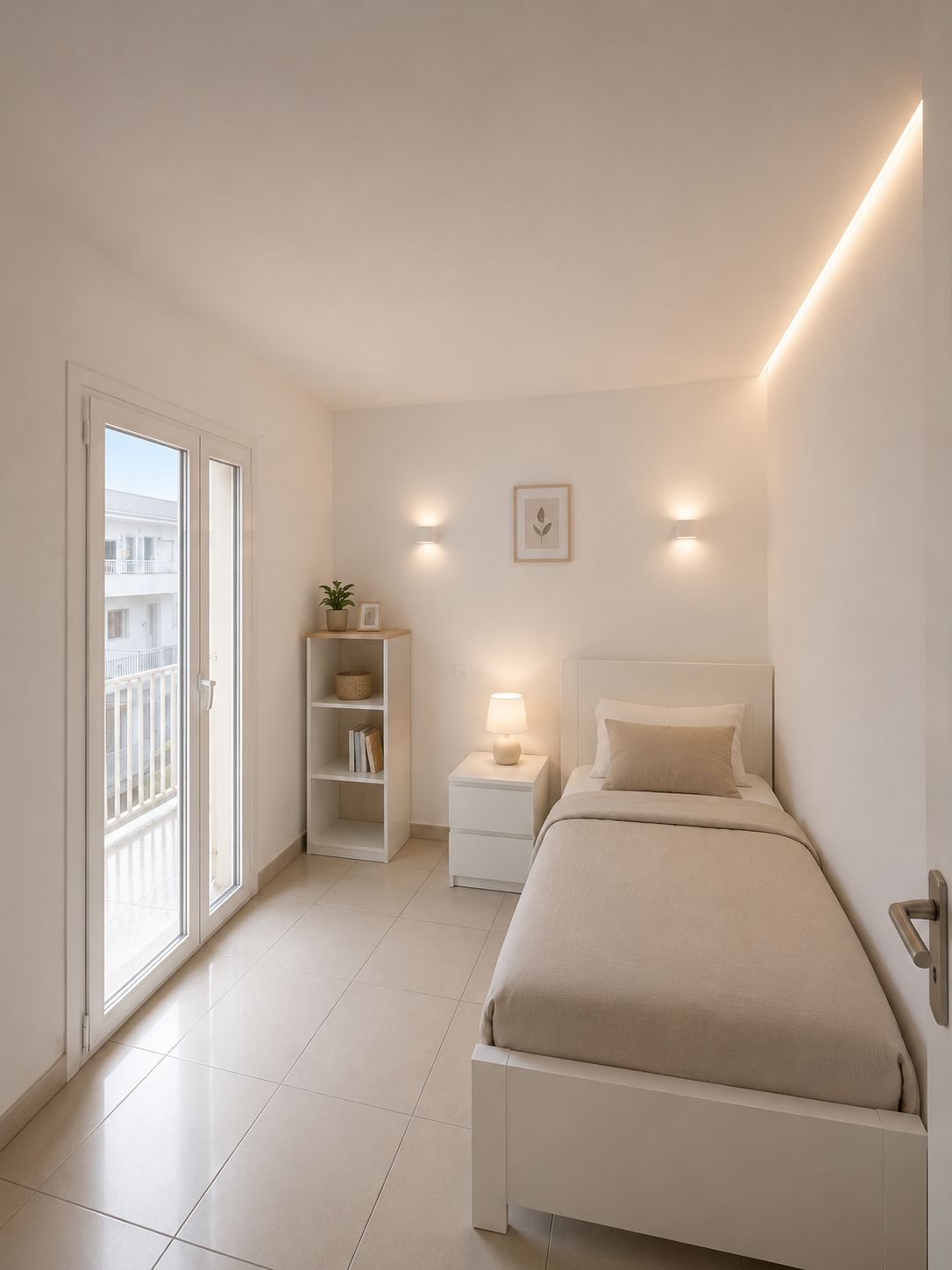 Piso con terraza y vistas al mar para actualizar