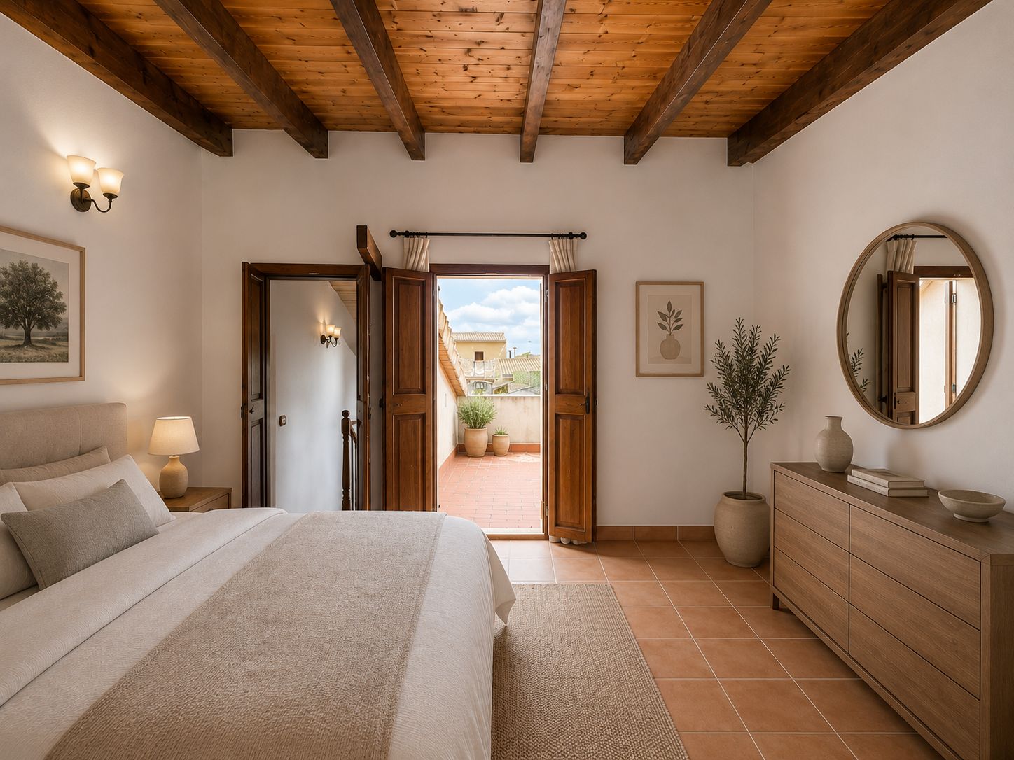 Traditional and exclusive village house with terrace and patio in the heart of Petra.