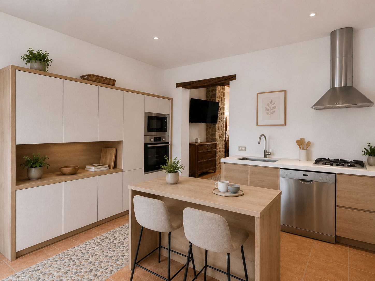 Traditional and exclusive village house with terrace and patio in the heart of Petra.