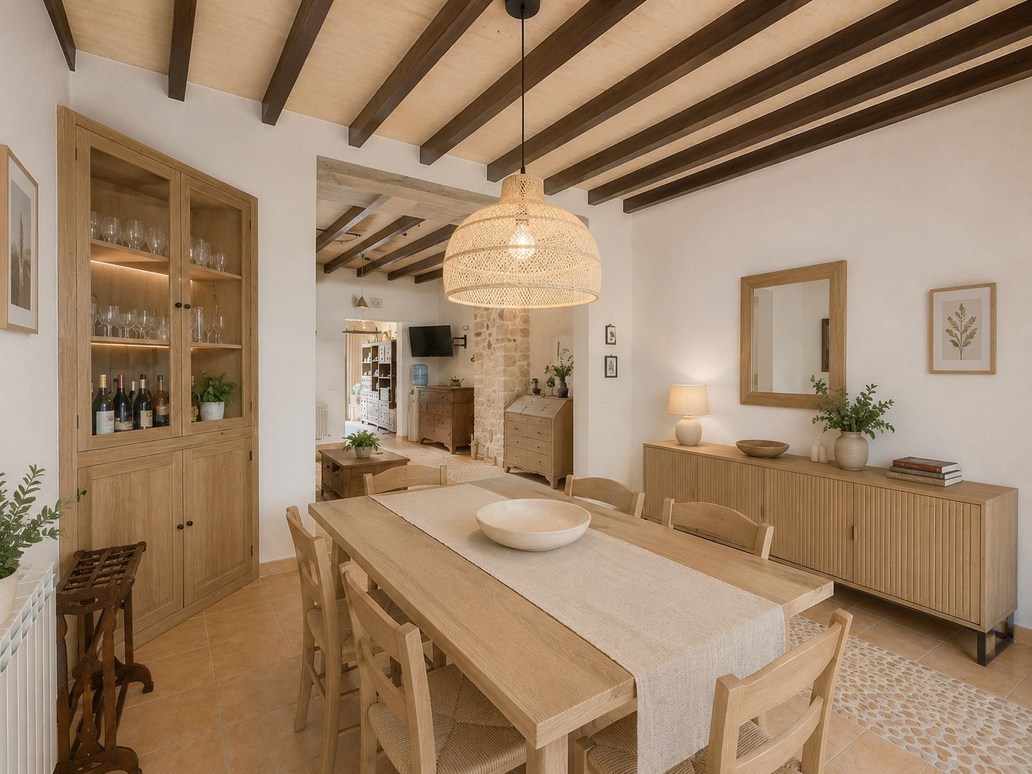 Traditional and exclusive village house with terrace and patio in the heart of Petra.