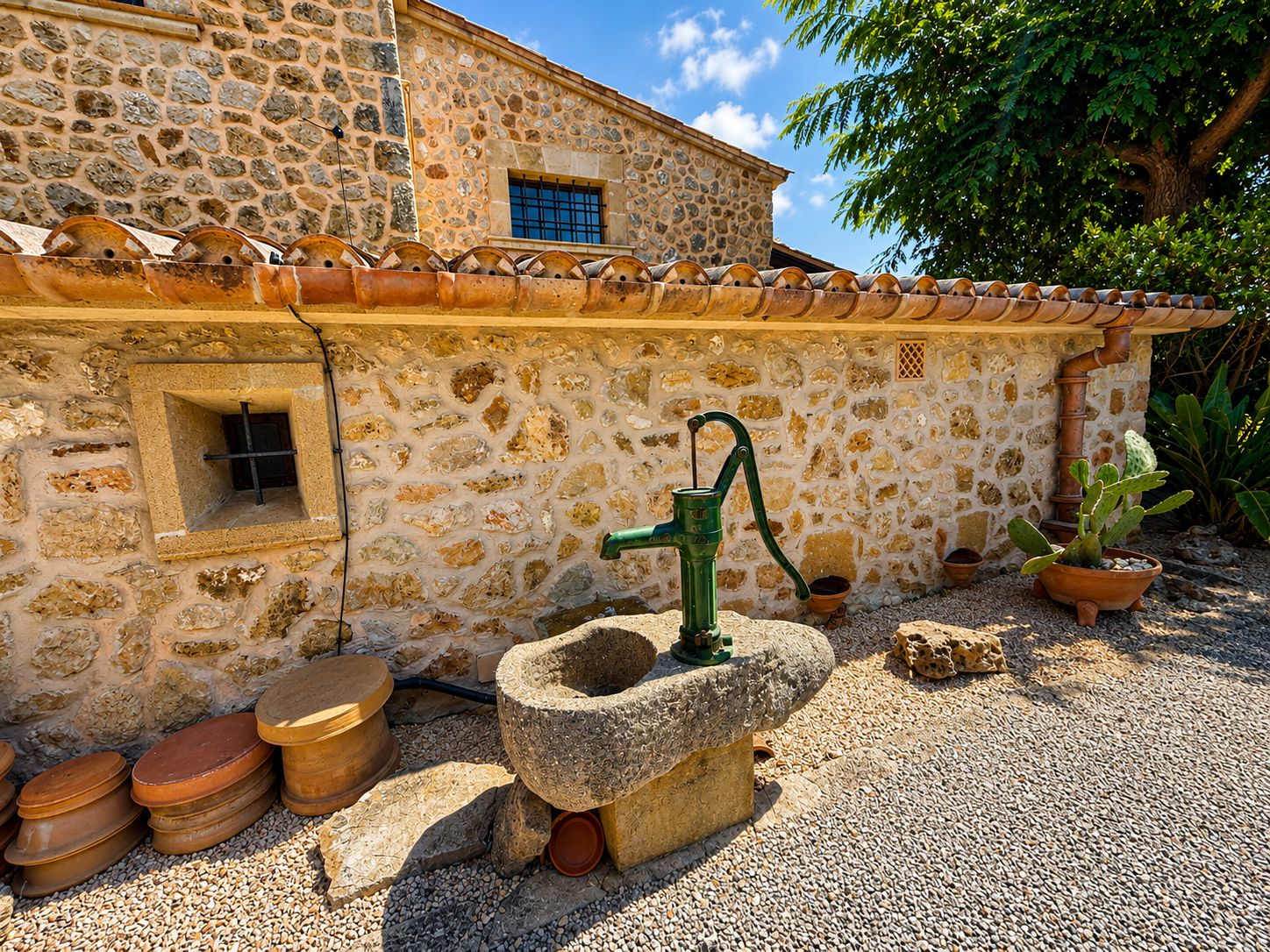 Rustic estate with views, pool, privacy, and Mallorcan charm in Pollença.