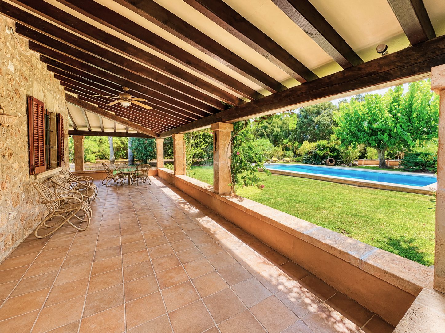Rustic estate with views, pool, privacy, and Mallorcan charm in Pollença.