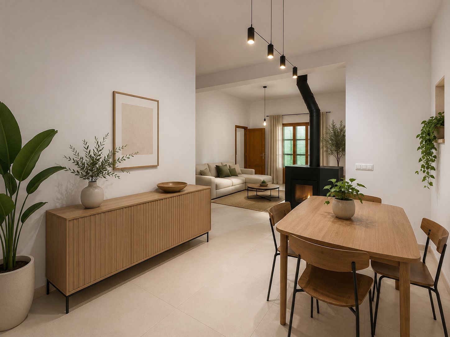 Grande maison unifamiliale de 2 étages prête à emménager.