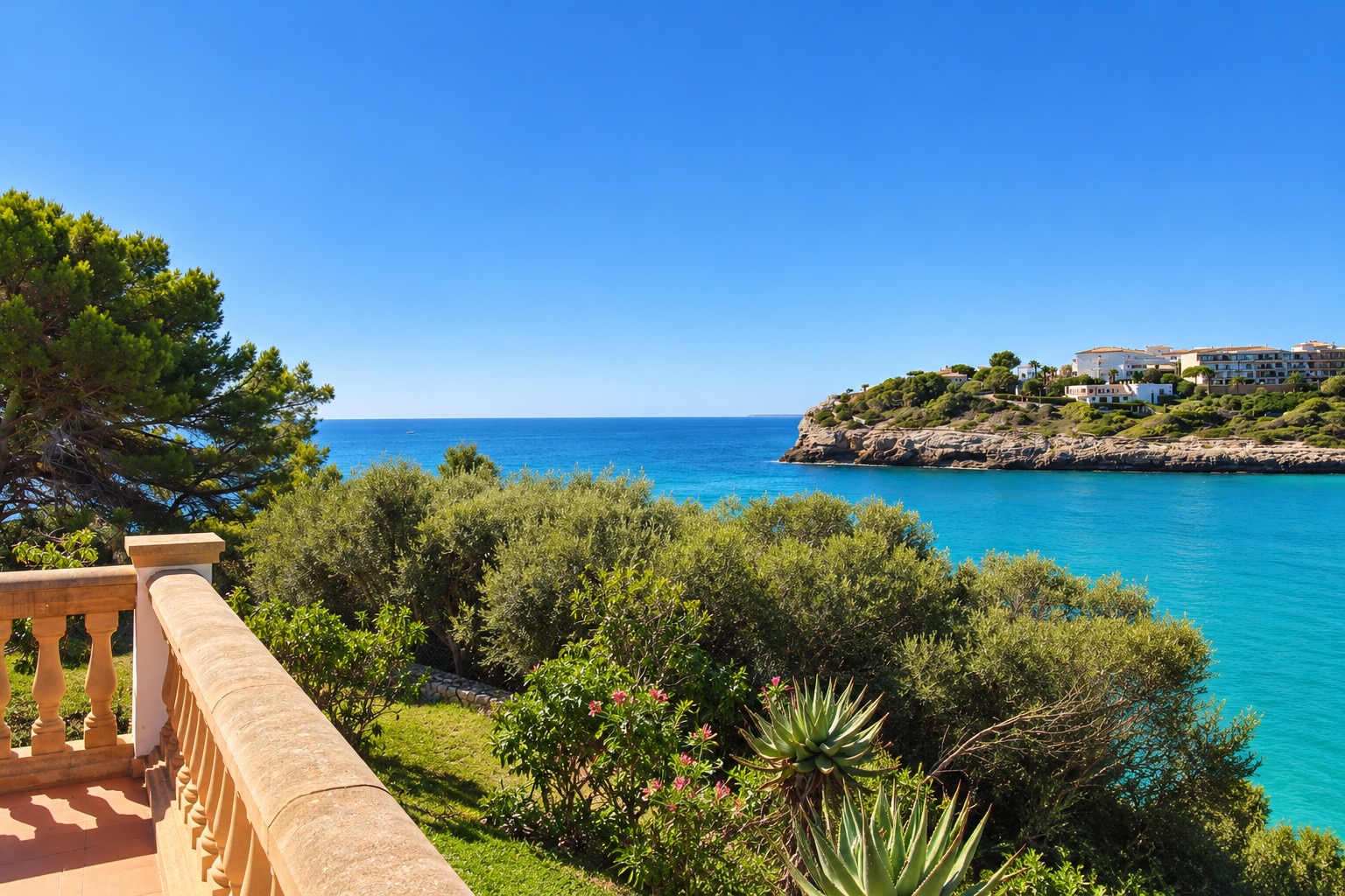 Impresionante Villa sobre Acantilado con Vistas Ininterrumpidas al Mediterráneo, Mallorca.