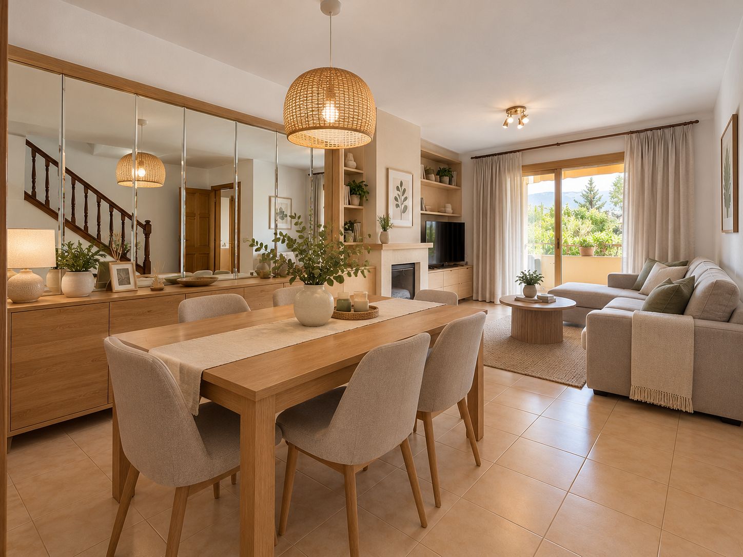 Duplex with garage and basement near the sea in Can Picafort