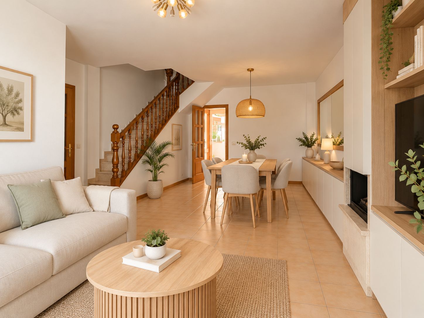 Duplex with garage and basement near the sea in Can Picafort
