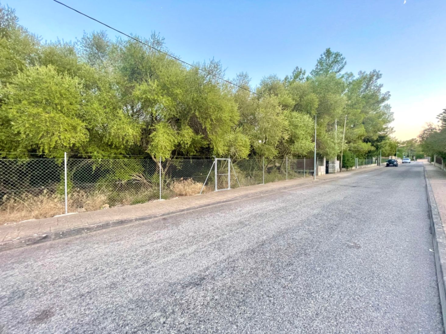 Solar urbano con proyecto basico para dos chalets cerca del mar en Sa pobla.