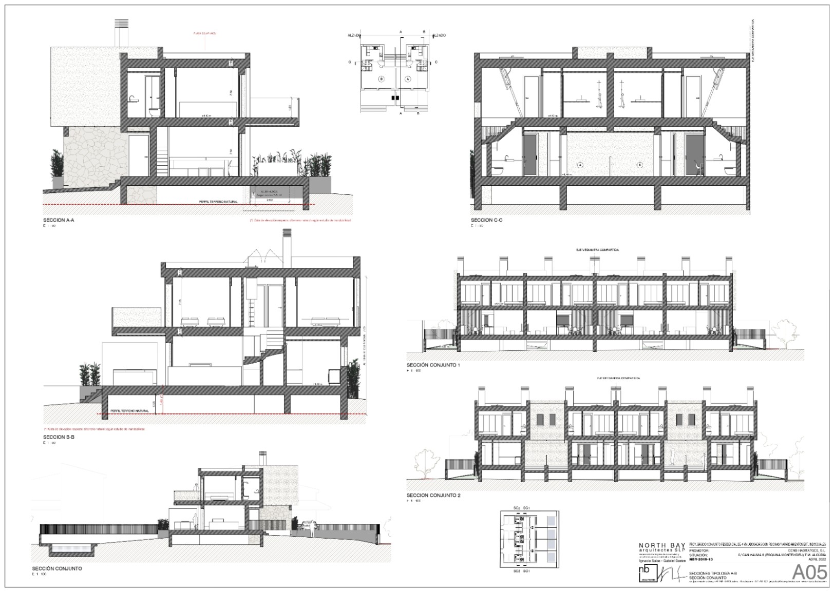 Chalet adosado de nueva construcción con piscina a pasos del mar.