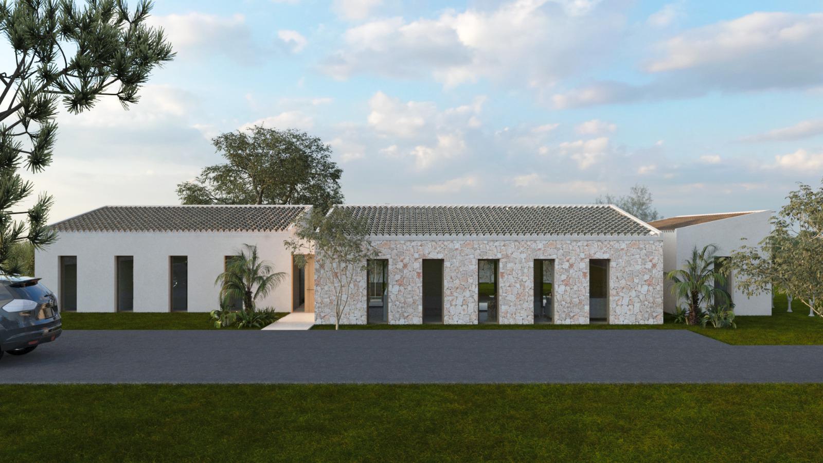 OFERTA EXCEPCIONAL: Preciosa finca rústica con vistas a la montaña y proyecto de construcción con NORMATIVA ANTERIOR entre Capdepera y Arta.